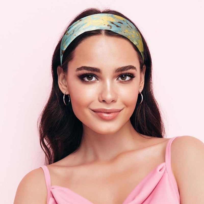 Sumolux Head Hair Scarf for Women Like Satin Silk Scarf Bandana Hair Wrapping Night Large Square Scarves 27.5" - Image 3